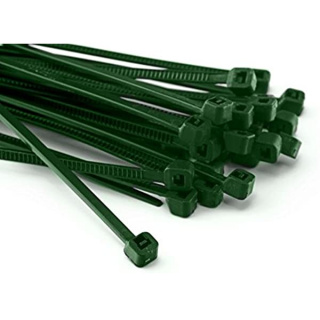 Миши опашки за монтаж на мрежи, зелени, 200мм/4.5мм - 50бр