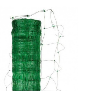 Мрежа за краставици и пълзящи растения , зелена, 1.7м/100м